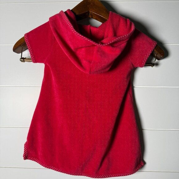Gymboree Toddler Girls Cherry Coverup Red Dress Size 2T - Picture 4 of 7